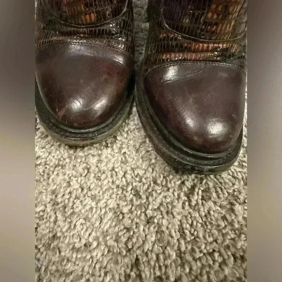 UGG Collection Giacinta Leather Shoes in Cafe Expresso US 6 - Picture 7 of 8